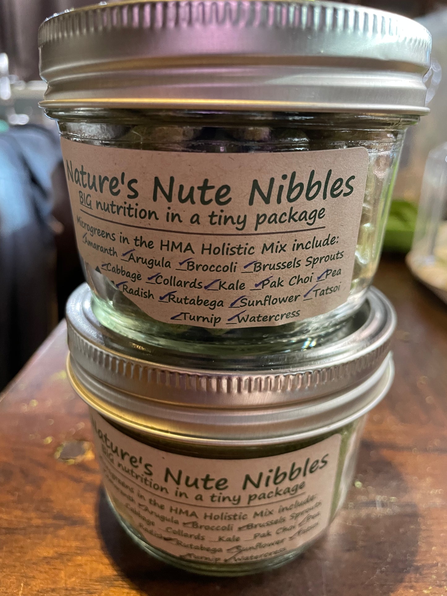 2-week's supply of Nature's Nute Nibbles - in POWDER form!